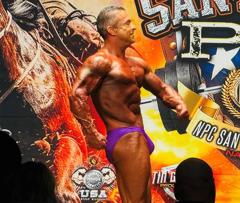 Photograph from Frank Zane's article, David Docimo, Jr – Success Story