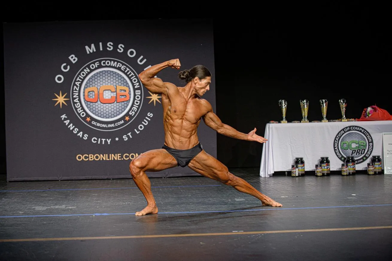 Photograph from Frank Zane's article, Joe Metzka’s Journey – Training with Frank