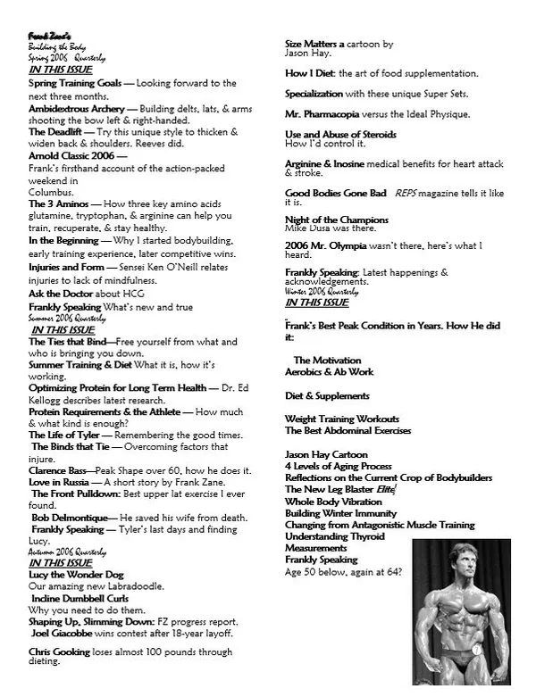 2006 Newsletters - 4 Issues