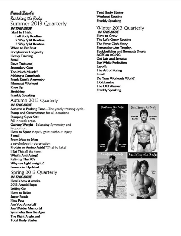 2013 Newsletters - 4 Issues