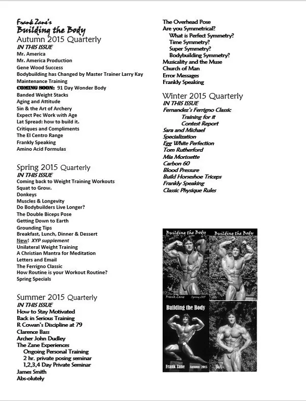 2015 Newsletters - 4 Issues