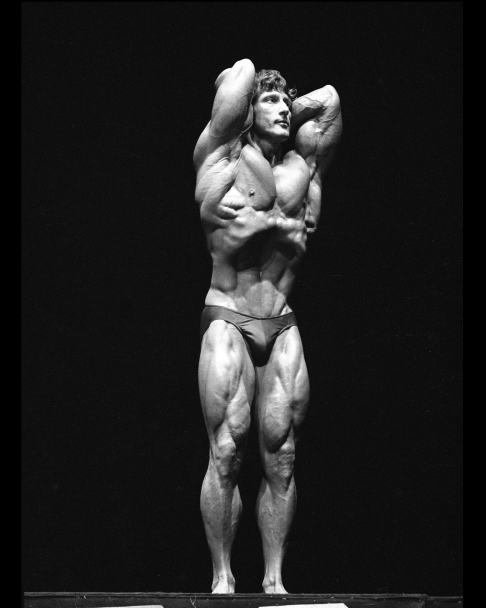 Frank Zane 1979 Mr. Olympia 8x10 Vacuum Pose By Christine Zane