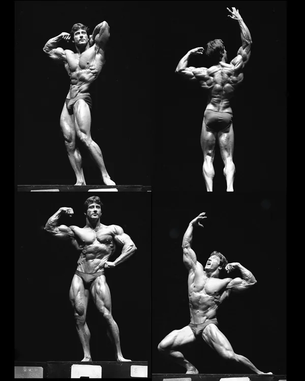 6. Frank Zane 1979 Mr. Olympia 8x10 Photo Black & White by Christine Zane