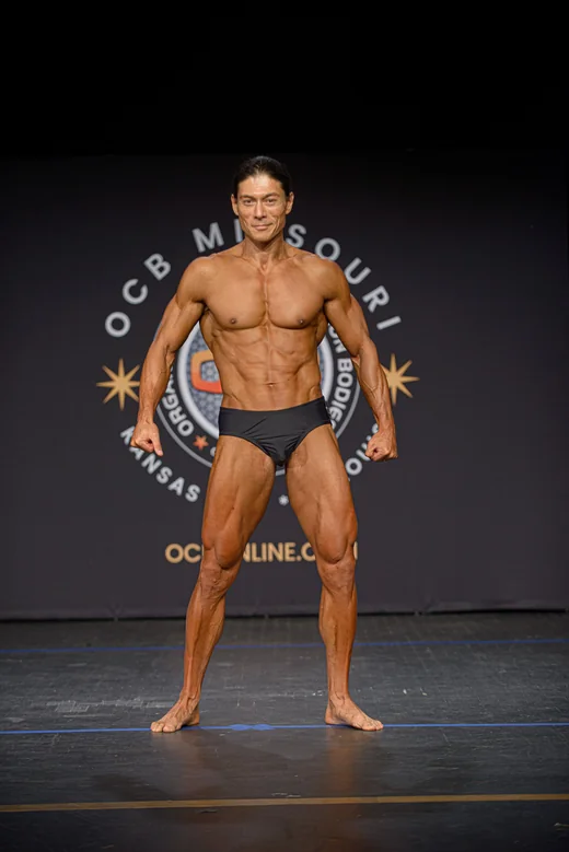 Joe Metzka on stage