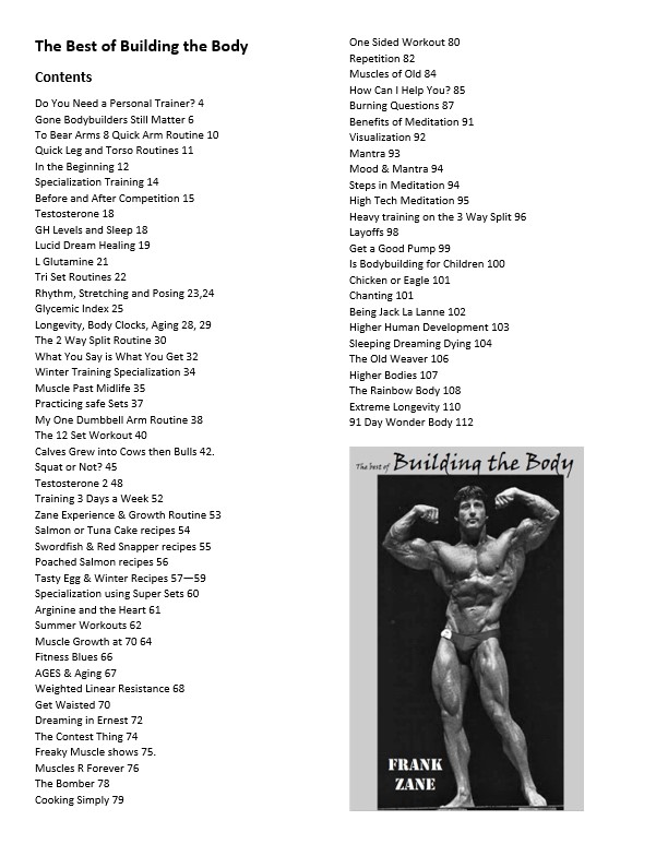 Best of Building the Body Newsletter - 1 Issue