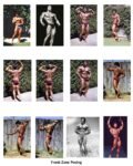 1. Frank Zane Posing Routine Color Photo 8x10